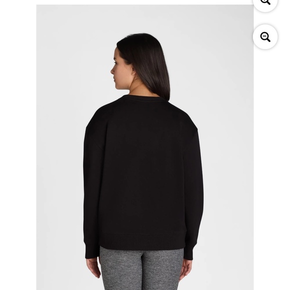 Athletic Works Women’s Black Crewneck Sweatshirt Size XXL NWT - Picture 4 of 6